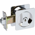  370009 Contemporary Square Pocket Door Lock
