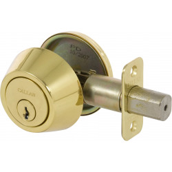 Callan 205S Grade 3 One-Sided Deadbolt - Half Bore, Satin Nickel