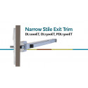 Alarm Lock PDL1300ET Trilogy Narrow Stile Exit Device Trim w/ Prox
