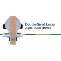 Alarm Lock DL5300 Trilogy Electronic Double Sided Digital Lock, Weather Proof