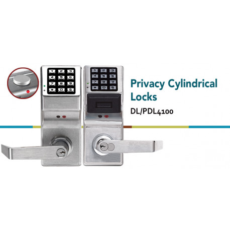 Alarm Lock PDL4100 Privacy Cylindrical Lock