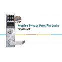 Alarm Lock PDL4500 Trilogy Electronic Proximity Mortise Lock w/ Privacy, Satin Chrome