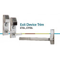 Alarm Lock ETPDLS1G26DM99K Series Exit Device Trim, Digital W/ Prox