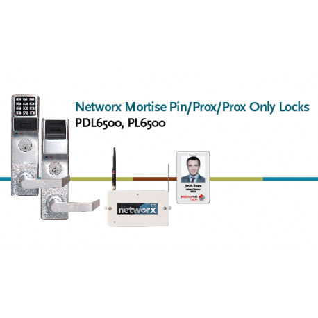Alarm Lock PL6500 Networx Mortise Pin/Prox/Prox Only Lock