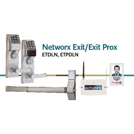 Alarm Lock ETDLN Series Networx Exit Trim