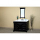 Bellaterra 205060 60 In Single Sink Vanity-Wood - 60x22.5x35.5"
