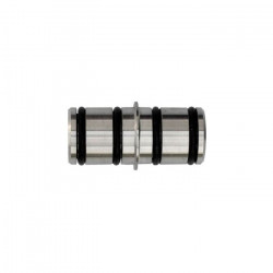 Custom Service Hardware NT.1405.SS Stainless Steel Round Rail Connector