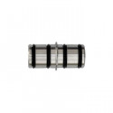 Custom Service Hardware NT.1405.SS Stainless Steel Round Rail Connector