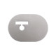 Custom Service Hardware QG.402 Bi-Parting Center Door Stop