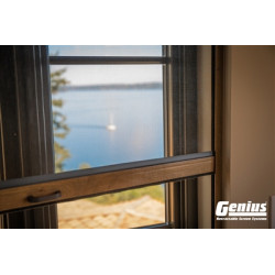 Genius GI4118 Incognito2 Wood Trimmed Window Screens
