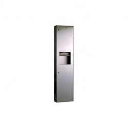 Bobrick B-380 TrimLine Series Paper Towel Dispenser/ Waste Receptacle