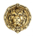Brass Accents A07-K5100620 Leo Lion Door Knocker 8-3/8"