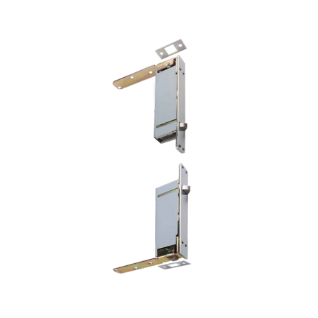 PDQ 93201 Composite Wood Doors Flush Bolt - ANSI Type 25
