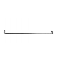 PDQ 91 00 Push Bar 1" Round Push Bar, Finish-Satin Stainless Steel