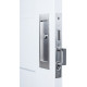 Accurate Lock & Hardware PDHS/CF Pocket Door Hardware Set/Concealed Fastener For Single Door