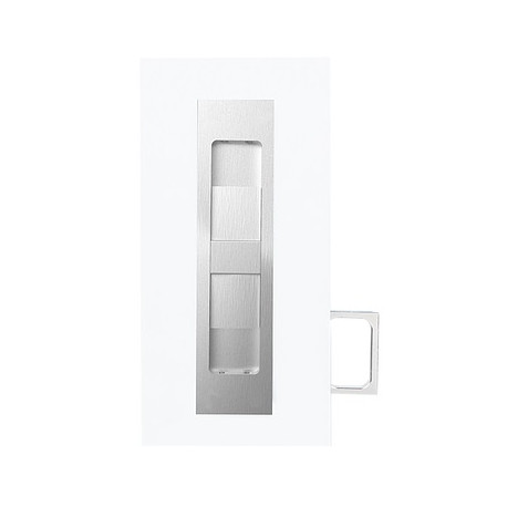 Accurate Lock & Hardware VTC.2002Q-5 Privacy Pocket Door Lock w/ Integrated Edge Pull