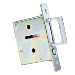 Accurate Lock & Hardware 2000 Spring Loaded Edge Pull, Pocket Door, 5"
