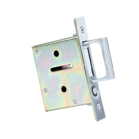 Accurate Lock & Hardware 2000 Spring Loaded Edge Pull Pocket Door, 5"