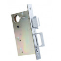  2002CPDL-46BB214 Pocket Door Lock Only w/ Integrated Edge Pull, No Trim