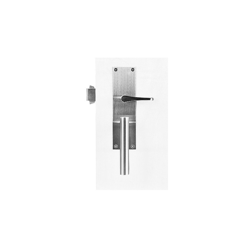 Accurate Lock & Hardware 9100ADAL Sliding Door Hardware Set, 1-3/4