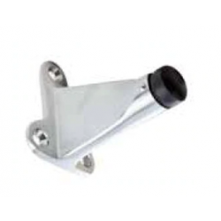 PDQ 115 Angled Wall Stop, Finish-Satin Chrome