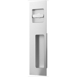 Accurate Lock & Hardware FC7346T 7-3/4" Rectangular Privacy Flush Pull w/ T-turn, Concealed Fasteners