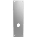 Accurate Lock & Hardware 1E Escutcheon Plate, For 1-3/4" Door