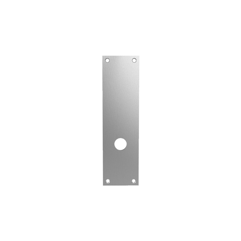 Accurate Lock & Hardware 1E Blank Escutcheon For Mortise Locks, For 1-3/4