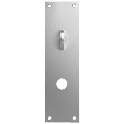 Accurate Lock & Hardware 1E-TD Dummy Escutcheon Plate w/ GF1106 Thumb Turn