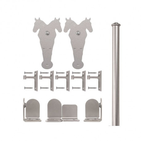 Custom Service Hardware QG.1310.DH. Double Horse Hardware Short Bracket Kit