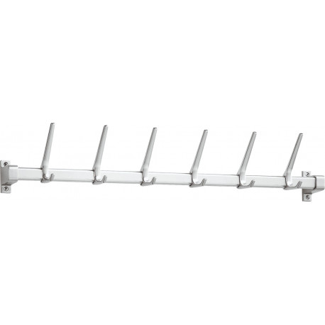 Peter Pepper 21 Hat And Coat Racks Hooks Can Slide On Bar Or Be Locked In Position
