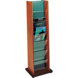 Peter Pepper 480P 7 Pocket High Double Sided Magazine Rack