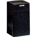 Peter Pepper 1031 Square Fiberglass Recycling Receptacle - PPP Finish