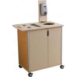 Peter Pepper ICM Healthfirst Mobile Infection Prevention Cart