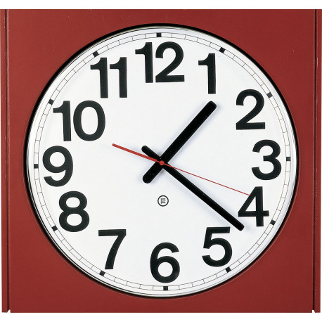 Peter Pepper 880 14 1/2"w Clock W/Acrylic Cover
