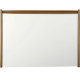 Peter Pepper 4808 Soft White Laminate Interior W/Pen Shelf 9"w Tackable Fabric Panel