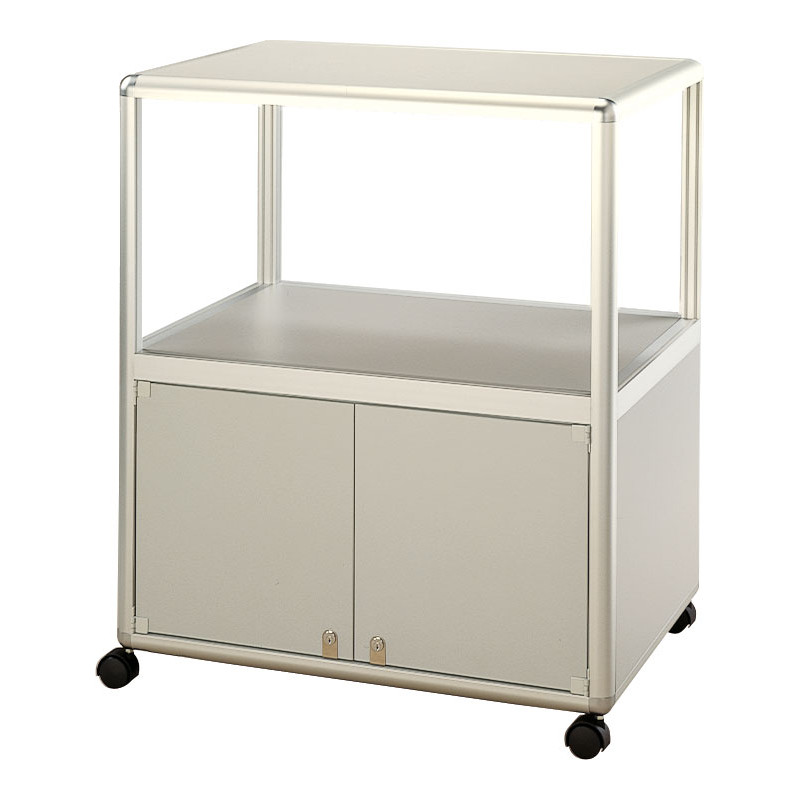 Peter Pepper 7805 TV/DVD Cart With Locking Storage Base And 1 Shelf