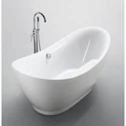 Bellaterra BA6514 Salerno 68 inch Freestanding Bathtub in Glossy White