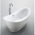 Bellaterra BA6514 Salerno 68 inch Freestanding Bathtub in Glossy White