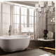 Bellaterra BA6811 Brescia 65 inch Freestanding Bathtub in Glossy White