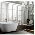 Bellaterra BA68-30 59 inch Freestanding Bathtub in Glossy White
