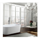 Bellaterra BA68 59 inch Freestanding Bathtub in Glossy White