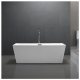 Bellaterra BA68 67 inch Freestanding Bathtub in Glossy White