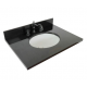 Bellaterra 430001-31 31" Granite Top With Oval Sink