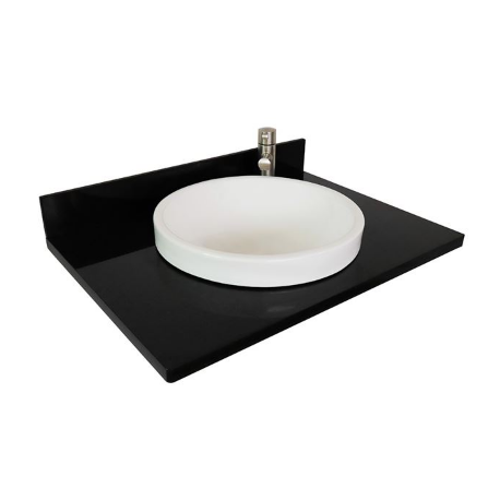 Bellaterra 430003-31 31" Granite Top With Round Sink