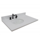 Bellaterra 430001-37L 37" Countertop And Single Oval Left Sink