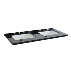 Bellaterra 430002-49D 49" Countertop And Double Rectangle Sink