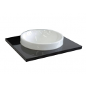 Bellaterra 430003-25WMRDCR 25" Countertop And Single Round Sink