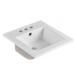Bellaterra 301616 16 in. Single Sink Ceramic Top