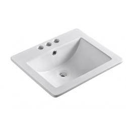 Bellaterra 302118 21 in. Single Sink Ceramic Top